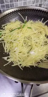 Make Clear the potatoes step 7
