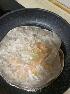 Make Bacon burrito step 2