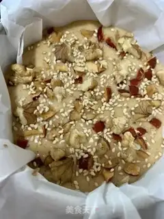 Make Red-tree walnut cake step 5