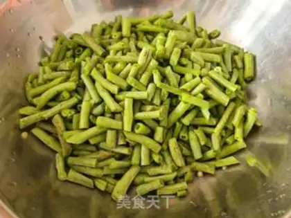 Make Soybeans, fried cheese step 0