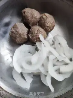 Make Beefball soup step 0