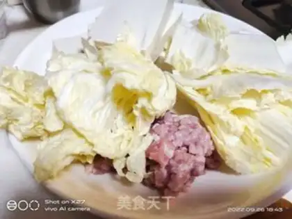 Make Cabbage tofu step 0