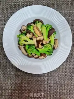 Make ♪ West blue flowers, fried mushrooms ♪ step 10