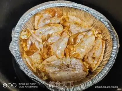 Make Air-cooked Orléans chicken wings step 1
