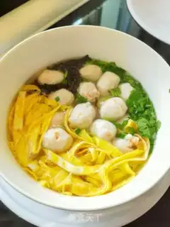 Make Shrimp Skinny Eggskin soup step 3