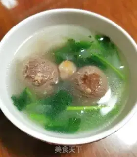 Make Beefball soup step 6