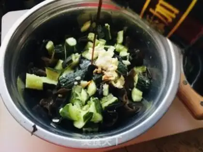 Make Wood and cucumber step 6