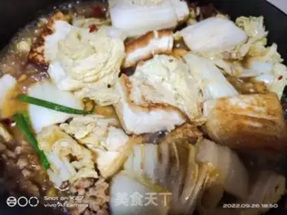 Make Cabbage tofu step 7