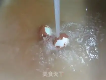 Make Steam in duck eggs step 1