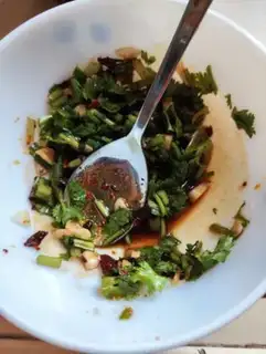 Make Garlic water eggs step 7