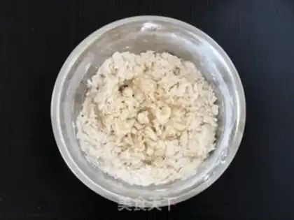 Make Soft-skin red bean pie step 1