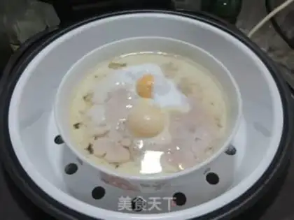 Make Steam in duck eggs step 9