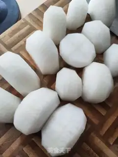 Make Red burn radish step 1