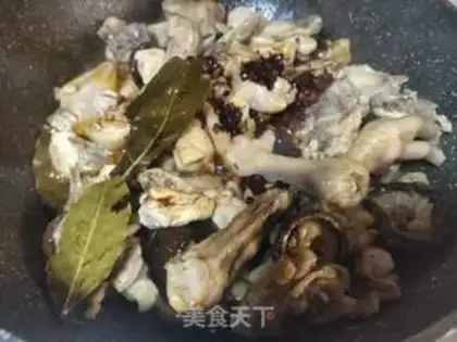 Make Chicken mushroom step 3