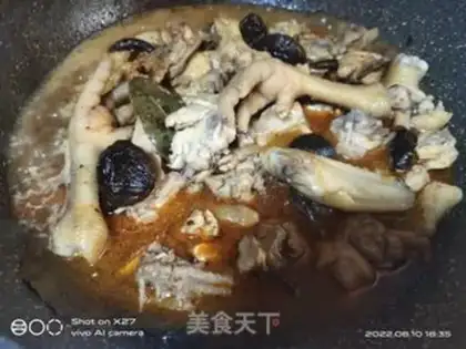 Make Chicken mushroom step 4