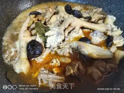 Make Chicken mushroom step 5