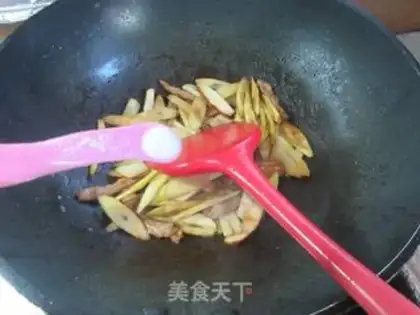 Make Scrambled meat chops step 7