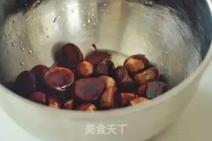 Make Cinnamon honey roasted chestnuts step 2