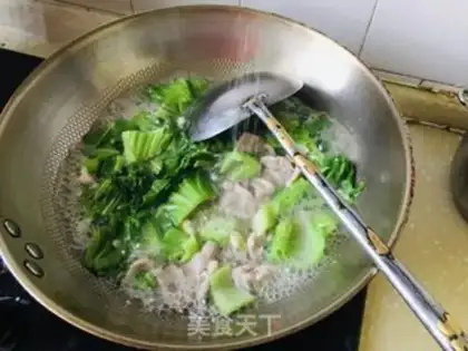 Make Mustard pork soup step 8