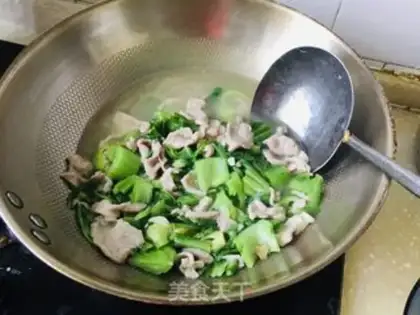 Make Mustard pork soup step 9