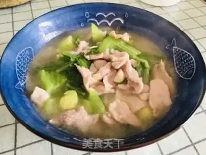 Make Mustard pork soup step 10
