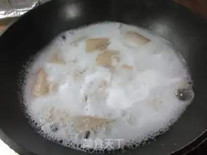 Make ♪ Purple egg oatmeal soup ♪ step 8