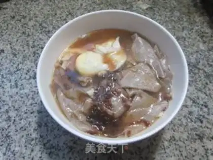 Make ♪ Purple egg oatmeal soup ♪ step 9