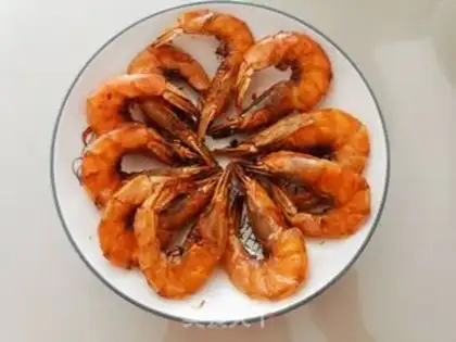 Make Air-cooked shrimp step 4