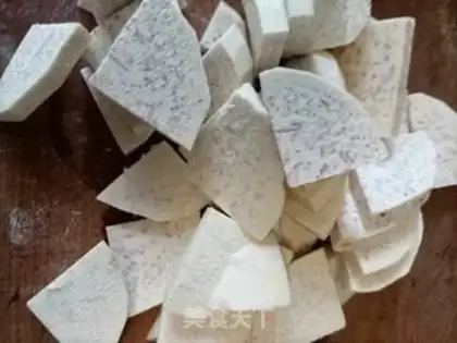 Make Steaming taro step 1