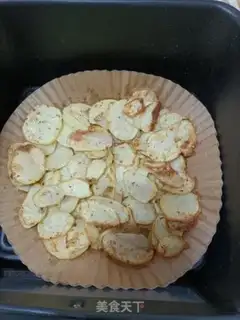 Make Air fryed potato chips step 5