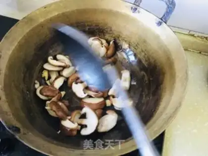 Make Flaming mushrooms step 4