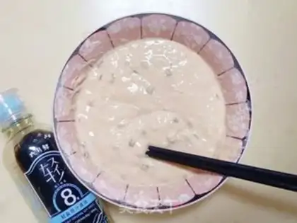Make Breakfast eggcake step 3