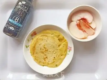 Make Breakfast eggcake step 7