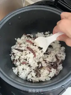 Make Chicken and ham mix step 4