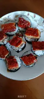 Make Eels sushi step 6