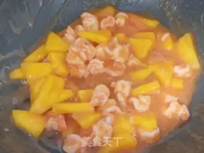 Make Pineapple shrimp step 12