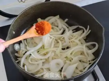 Make Lunch onions step 2