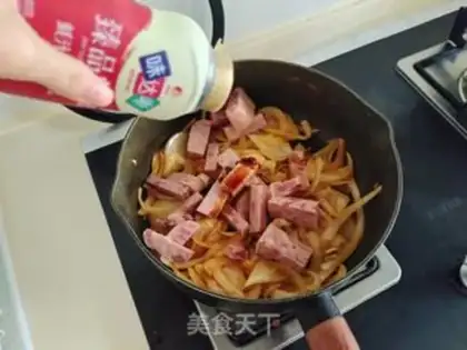 Make Lunch onions step 4