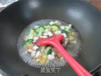 Make Shrimp oatmeal step 5