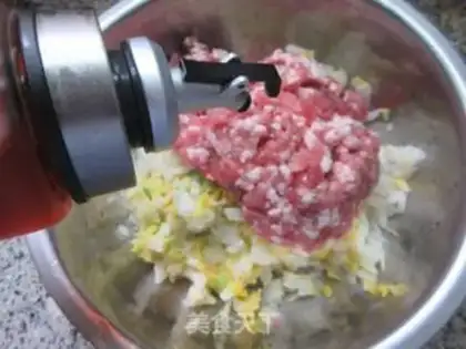 Make Big doll meat dumplings step 6