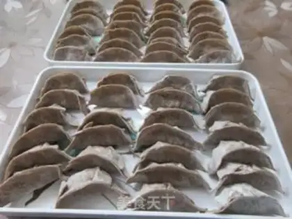 Make Big doll meat dumplings step 13