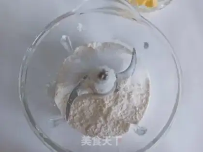 Make Pineapple cream scon step 1