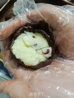 Make Chocolate moon cake step 8