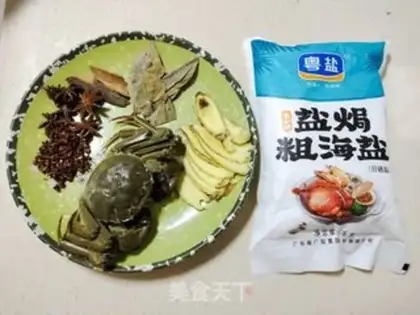 Make Salt crabs step 0