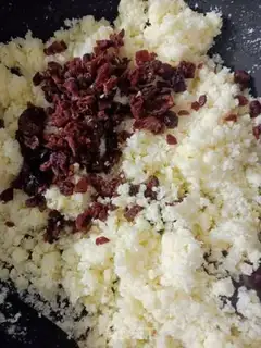 Make Cranberry coconut pie step 7