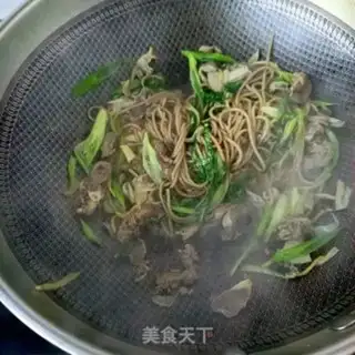 Make Chicken barley noodles step 19