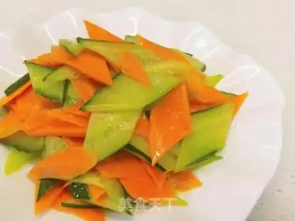 Make Cucumber makes carrots step 3