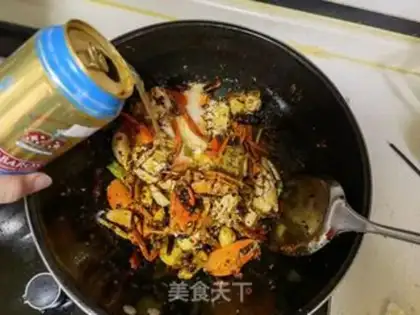 Make Spicy crabs step 8