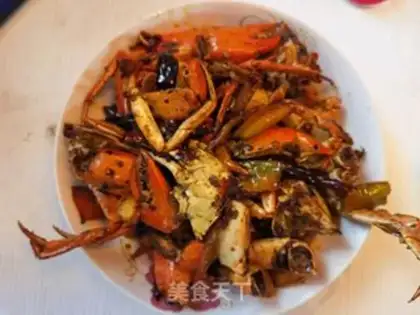 Make Spicy crabs step 10