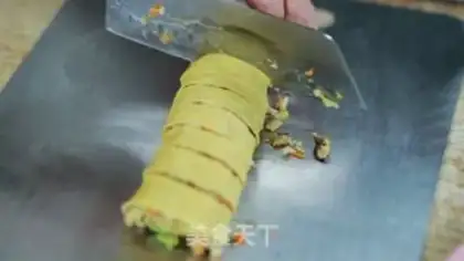 Make Homemade chicken rolls step 6